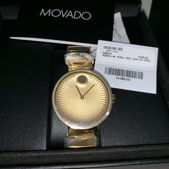 Movado Women's Edge Swiss Quartz Bracelet Watch - Picture 7 of 7